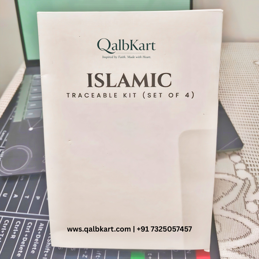 Islamic Traceable Kit (4books + pencile + eraser)